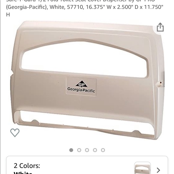 Georgia Pacific Safe-T-guard seat cover dispenser - Picture 2 of 2
